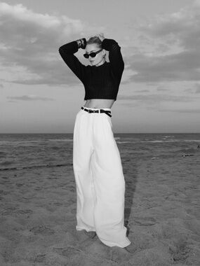 NONCHALANT Label Fabi Pant White M
